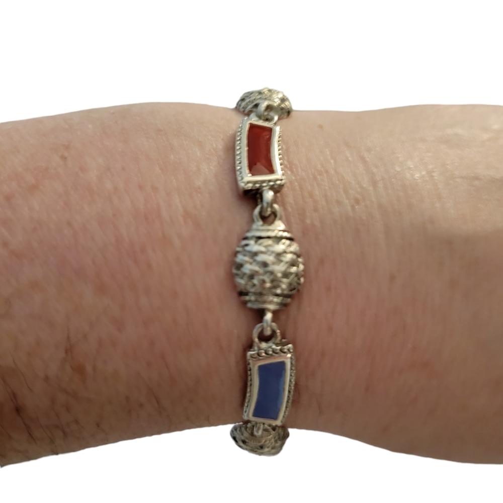 Premier Designs Enameled charm Bracelet